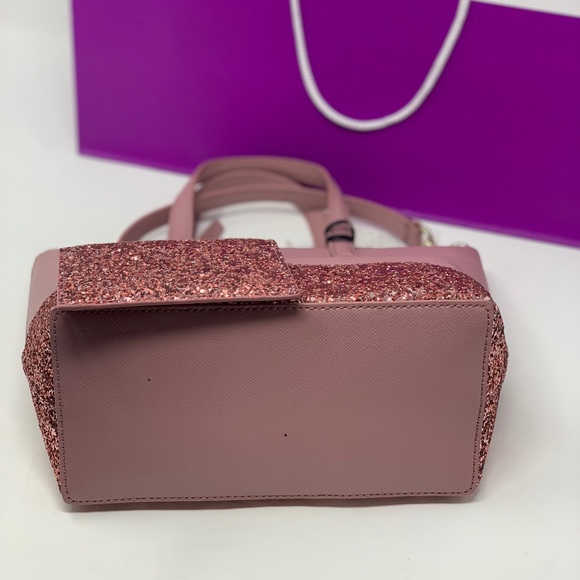 Kate spade Greta court ina pink glitter bag+wallet - Picture 5 of 8